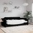 Sofá-cama 100x200 cm Tecido Preto