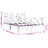 Estrutura de Cama com Cabeceira 160x200 cm Madeira Maciça