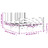 Estrutura de Cama com Cabeceira 160x200 cm Madeira Maciça Preto