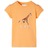 T-shirt de Criança Laranja-brilhante 116
