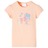 T-shirt de Criança com Estampa de Patins Laranja-claro 92