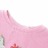 T-shirt Manga Curta para Criança Rosa-choque 116