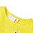 T-shirt de Criança Amarelo Brilhante 92