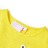 T-shirt de Criança Amarelo Brilhante 104