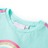 T-shirt Infantil com Estampa de Arco-íris Menta-claro 116