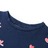 T-shirt Infantil Azul-escuro 128