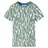T-shirt para Criança com Estampa de Folhas Cor Cru e Hera-escuro 140