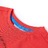 T-shirt para Criança com Estampa de Dinossauro Vermelho 128