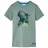 T-shirt para Criança com Estampa de Dinossauro Caqui 104