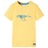 T-shirt para Criança com Estampa de Dinossauro Ocre-claro 128