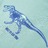 T-shirt para Criança com Estampa de Dinossauro Caqui-claro 92