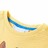 T-shirt Infantil com Mangas Curtas Amarelo 104