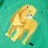 T-shirt para Criança com Estampa de Leão Verde 128