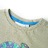 T-shirt de Manga Curta para Criança Caqui-claro 128