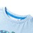 T-shirt de Manga Curta para Criança Azul-claro 116