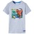 T-shirt para Criança com Estampa de Dinossauro Cinzento 104