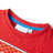 T-shirt Infantil Design Baliza de Futebol Vermelho 128