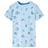 T-shirt Infantil Estampa de Coqueiros Azul-claro 128