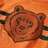 T-shirt Manga Comprida P/ Criança Estampa de Urso Laranja-escuro 128