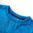 T-shirt Manga Comprida P/ Criança C/ Estampa de Tigre Azul Cobalto 128