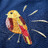 T-shirt Manga Comprida P/ Criança C/ Design Pássaro Azul Marinho 104