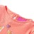 T-shirt Manga Comprida P/ Criança Estampa de Veados Coral 116