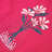 T-shirt Manga Comprida P/ Criança Estampa Flores Rosa-choque 140
