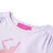 T-shirt Manga Comprida P/ Criança Estampa de Bailarina Lilás-claro 104