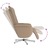 Cadeira Massagens Reclinável C/apoio Pés Couro Arti. Cappuccino