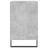 Sapateira 102x36x60 cm Derivados de Madeira Cinzento Cimento