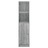 Aparador Alto C/ Porta de Vidro 35x37x142 cm Cinzento Sonoma