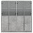 Estante C/ Portas 136x37x142 cm Derivados Madeira Cinza Cimento