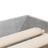 Estrutura de Cama C/ Gavetas Derivados de Madeira Cinza-cimento