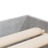 Estrutura de Cama C/ Gavetas Derivados de Madeira Cinza-cimento