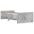 Estrutura de Cama com Gavetas 100x200 cm Cinzento-cimento