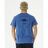 T-shirt Rip Curl Quality Surf Products Azul Homem XL