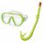 óculos de Mergulho com Tubo Intex Adventurer Verde (6 Unidades)