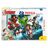 Puzzle Infantil The Avengers Dupla Face 60 Peças 50 X 35 cm (12 Unidades)