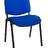 Cadeiras de Escritório Visitante 4 Pés Montada Azul Madrid Empilhável