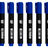 Marcador Permanente RIVA Azul 6 Unidades