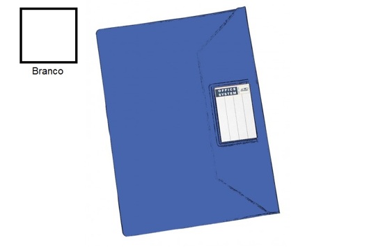 Envelope Plástico Pvc A4 Branco