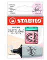 Marcador Stabilo Boss Mini Pastel Love Estojo de 3 Unidades Menta/rosa/turquesa