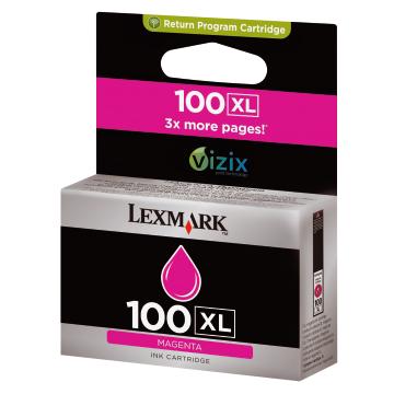 Tinteiro Lexmark Magenta 14N1070E (100XL)