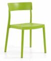 Cadeira de Jardim Lilly Plástico Verde Claro