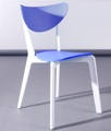 Cadeira de Jardim Lina-ba, Polipropileno Branco e Azul