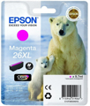 Tinteiro Magenta Série 26XL Urso Polar Tinta Claria Premium (c/alarme RF+AM)