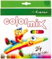 Lápis de Cor 24 Cores 17cm Viarco Color Mix