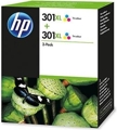 Tinteiro Cores HP Deskjet 1050 - 301XL C - Pack Duplo