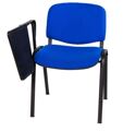 Cadeiras de Formação com Palmatória Azul Madrid (cadeiras de Escritório)