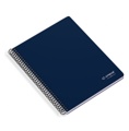 Caderno Espiral A5 80fls Liso Azul Ambar